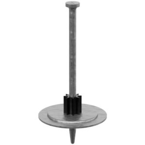 Simpson Strong-Tie PINW-300 PINW 3 in. Powder-Actuated Metal-Washered Pin for Insulation Board (50-Qty)